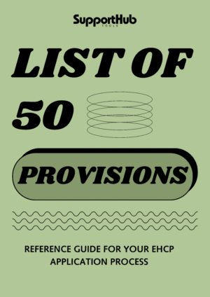 List of 50 EHCP Provisions GUIDE